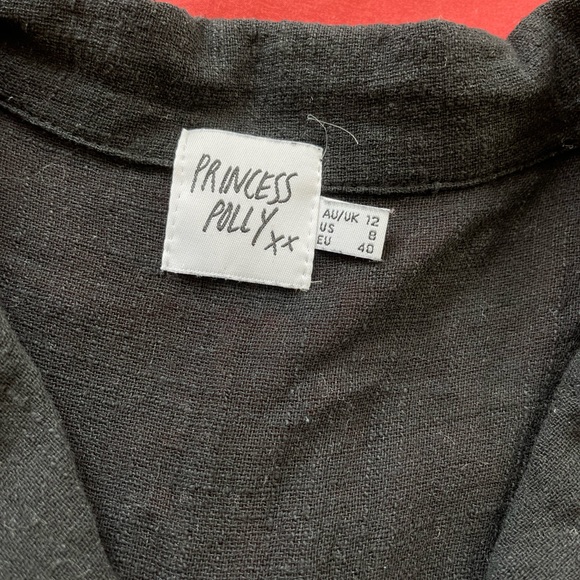 Princess Polly Black Romper - Picture 2 of 3